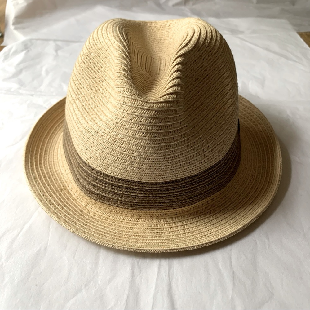Scala Hat Fedora Toyo Straw